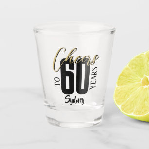 Personalized Birthday Celebration Shot Glass