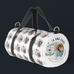 Personalized Birthday Gifts For Grandson Duffle Bag<br><div class="desc">This birthday greeting design is created for a grandson and is especially suited for teenagers and young adults rather than small children. It can be given by grandparents, parents, uncles, aunts, or anyone celebrating a grandson or a person who is like a grandson. The design features a modern minimalist layout...</div>