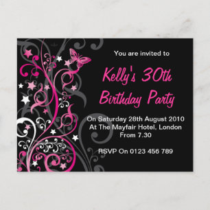 Personalized Birthday Invitations