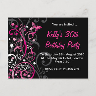 Personalized Birthday Invitations
