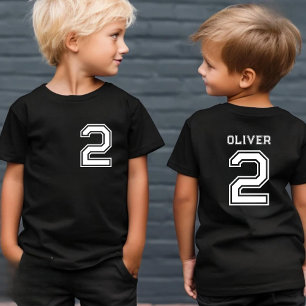 Personalized Birthday Number Custom Birthday Baby Toddler T-Shirt