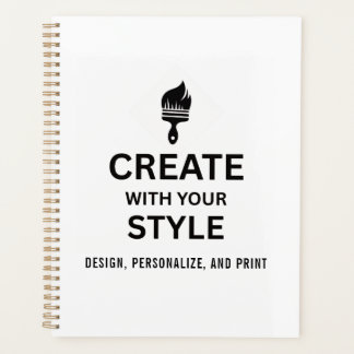 Personalized Blank Company Branded Custom Planner