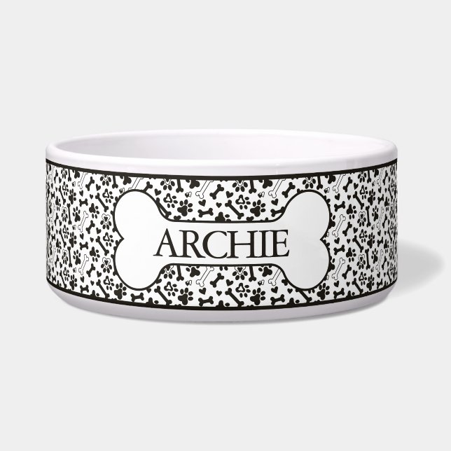 Personalized Bone Dog Name (Front)