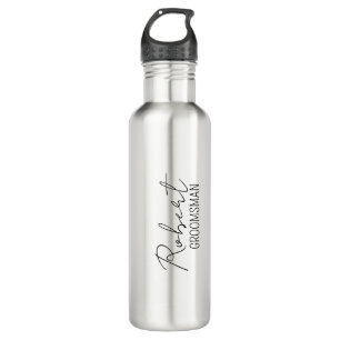 Personalized bottle for Men, Gift for Him, Grooms