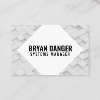 Personalized "Box World" (UK/Euro) Business Card