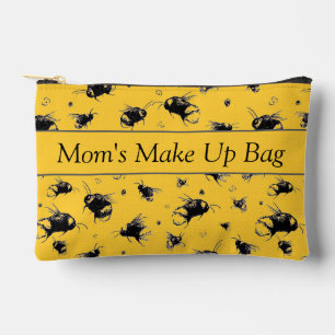 Personalized bumblebee Accessory Pouch