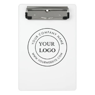 Personalized Business Logo Branded Corporate  Mini Clipboard