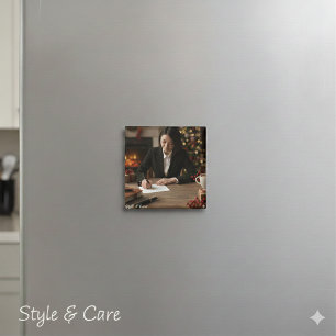 Personalized Business Logo or Image Square Magnet