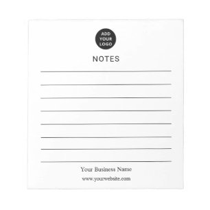 Personalized Business Notes Notepad