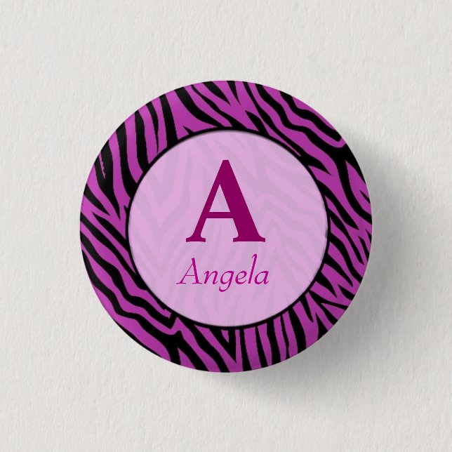 personalized button with your name (Front)