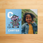 Personalized C is for Count von Count | Photo Jigsaw Puzzle<br><div class="desc">Personalize this fun Count von Count puzzle by adding your favorite photo,  name and first letter.  © 2021 Sesame Workshop. www.sesamestreet.org</div>