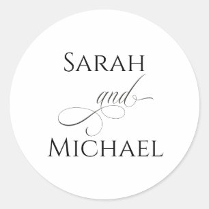Personalized Calligraphy Stickers