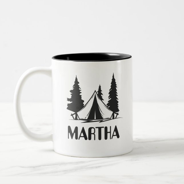 Personalized Campfire Mugs (Left)