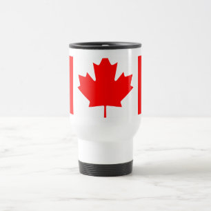 Personalized Canada Flag   Custom Name Canada Day Travel Mug