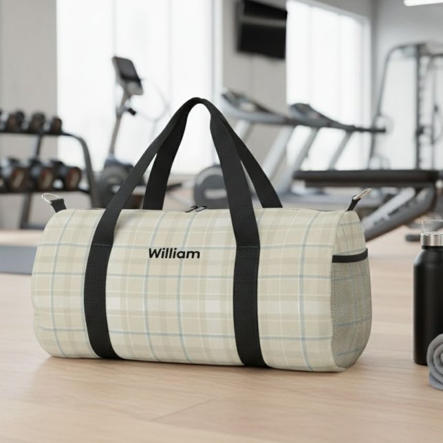 Personalized Canvas Duffel Bag - Custom Name  (Creator Uploaded)