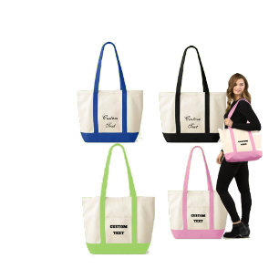 Personalized Canvas Tote Bag Custom Design