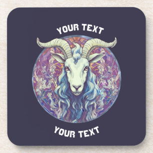 PERSONALIZED Capricorn ZODIAC SIGN BAG Coaster