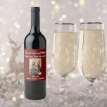 Personalized Casual Cranberry Party Wine Label<br><div class="desc">This is just a fun wine label to share with your best friends at parties or special occasions. You might want to replace the photo with your own and change the words to reflect your own good times. Perfect for birthdays,  Christmas,  anniversaries,  and any other occasion that celebrating life.</div>