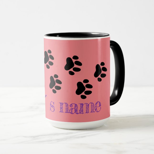 personalized cat mug (Front Right)