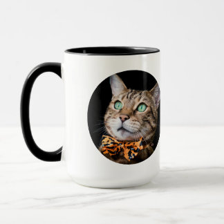 Personalized Cat Photo with Text | Custom Gift Mug