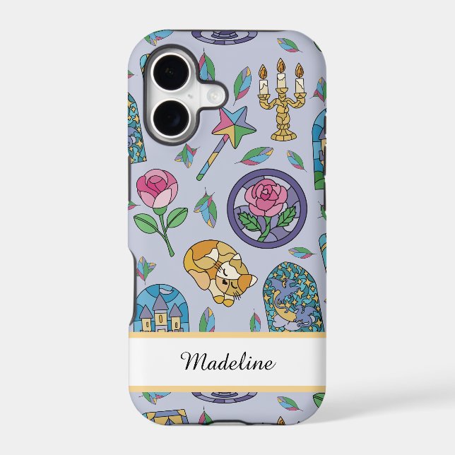 Personalized Cats Beauty and the Beast Book Girl (Back)