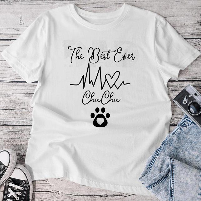Personalized "Cha Cha" Cat Name, Cat Lover  T-Shirt (Creator Uploaded)