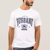 Personalized Champion Husband Funny Men's Gift T-Shirt (Front)