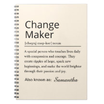 Personalized Change Maker Definition