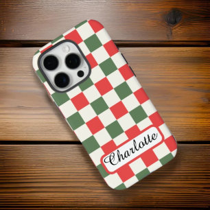 Personalized Checkerboard  iPhone / iPad case