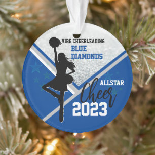 Personalized Cheerleading Christmas  Ornament