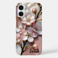 Personalized Cherry Blossom Phone Case Floral