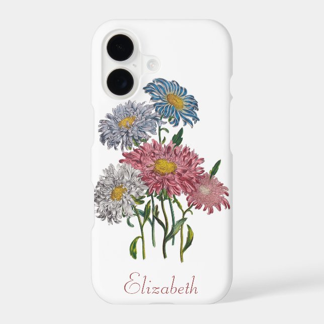 Personalized China Asters (Back)