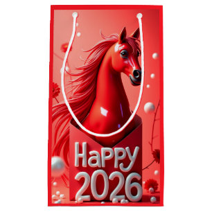 Personalized Chinese new year 2026 Small Gift Bag