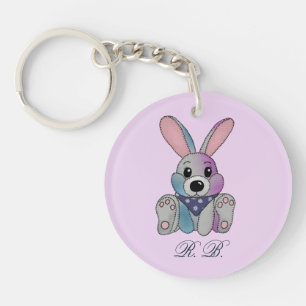 personalized chops with cloth key ring