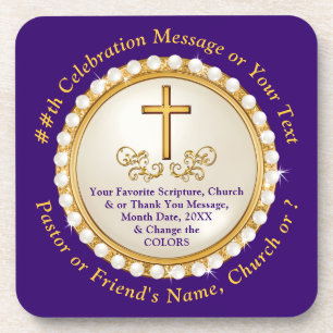 Personalized, Christian Coasters, Set of 6 Coaster