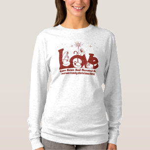 Personalized Christian Family Christmas Nativity T-Shirt