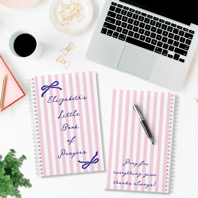 Personalized Christian Prayer Bible Study Notebook (Creator Uploaded)