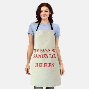 Personalized Christmas Apron - Funny Dog Mom Holid