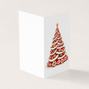 Personalized Christmas Candy Tree
