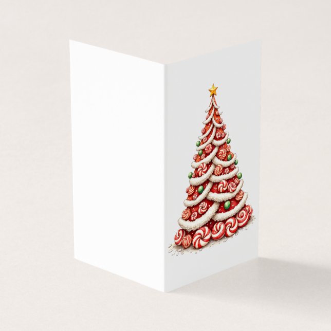 Personalized Christmas Candy Tree  (Outside)