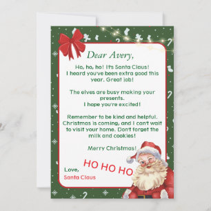 Personalized Christmas Card for a Unique Holiday