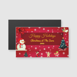 Personalized Christmas Card with Name