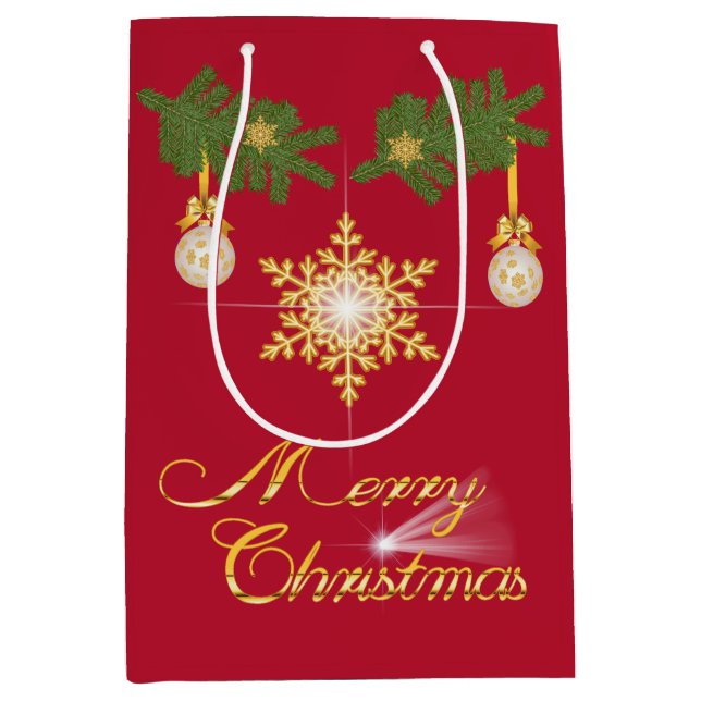 personalized Christmas gift bag (Front)