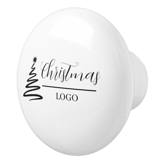 Personalized Christmas Gift Custom Modern T-Shirt Ceramic Knob (Right)