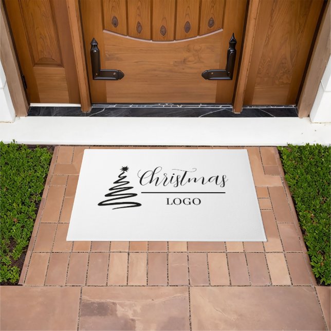 Personalized Christmas Gift Custom Modern T-Shirt Doormat (Outdoor)