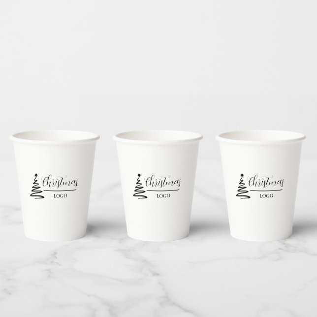 Personalized Christmas Gift Custom Modern T-Shirt Paper Cups (Multi)
