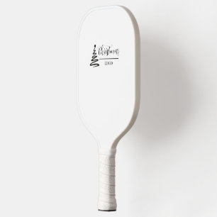 Personalized Christmas Gift Custom Modern T-Shirt Pickleball Paddle