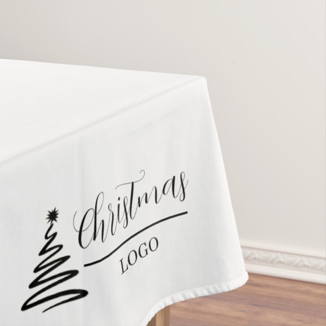 Personalized Christmas Gift Custom Modern T-Shirt Tablecloth (In Situ)