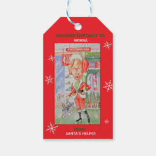 PERSONALIZED CHRISTMAS GIFT LABEL