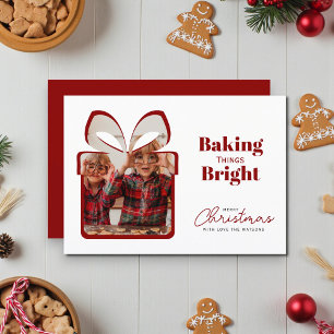 personalized christmas gift photo holiday  card